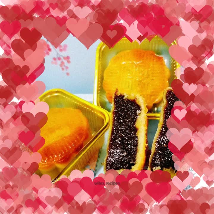 Date paste mooncakes