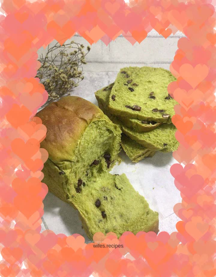 Matcha Red Bean Toast