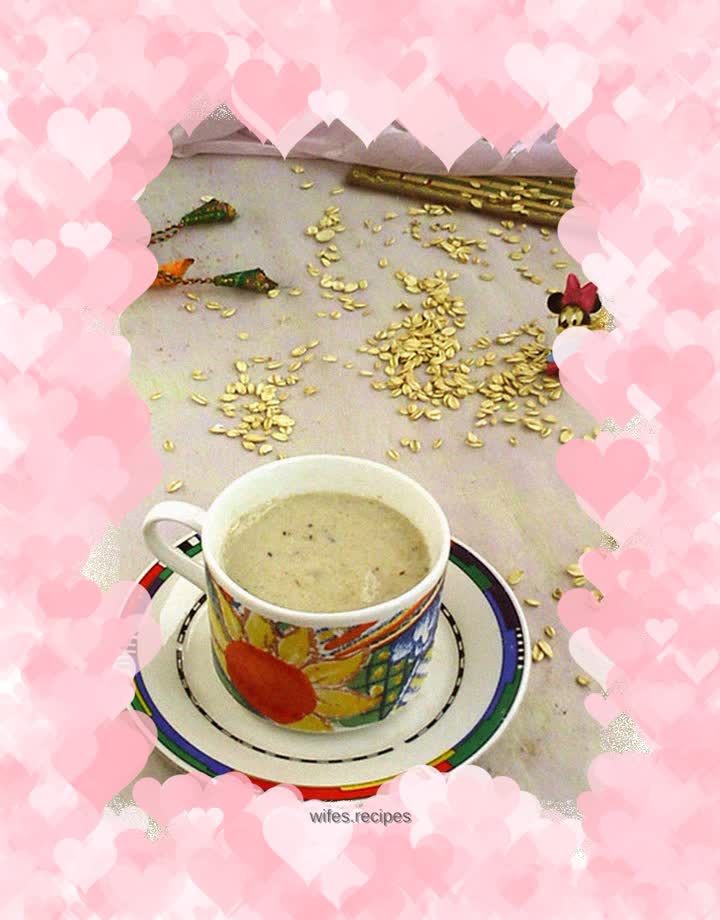 Oatmeal soy milk