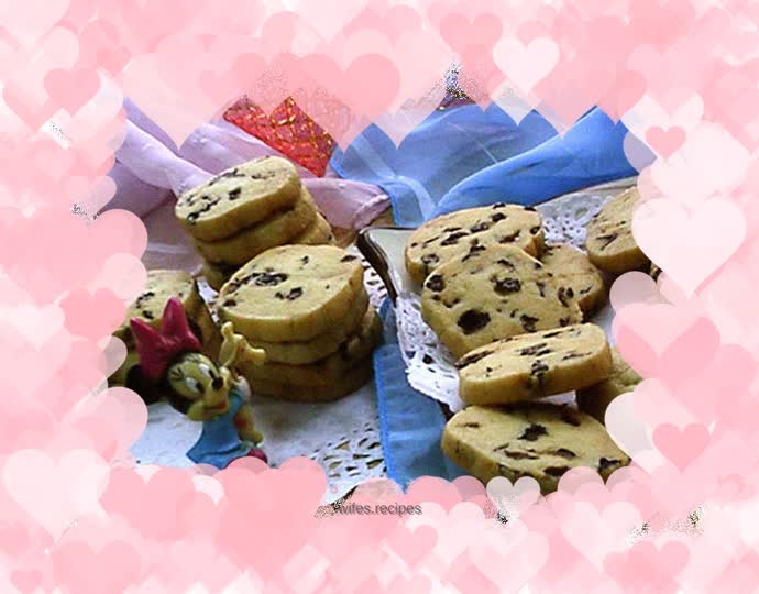 Blackcurrant Grape Cookies