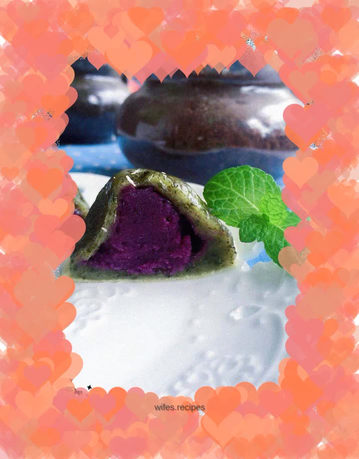 Sweet glutinous moxa glutinous rice cake