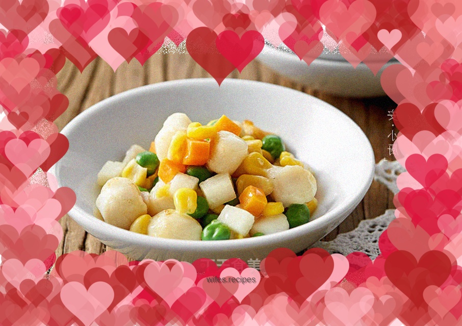 Fresh corn and shellfish