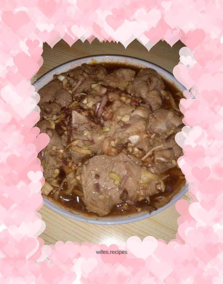 Grilled Pork Ribs with Enoki Mushrooms