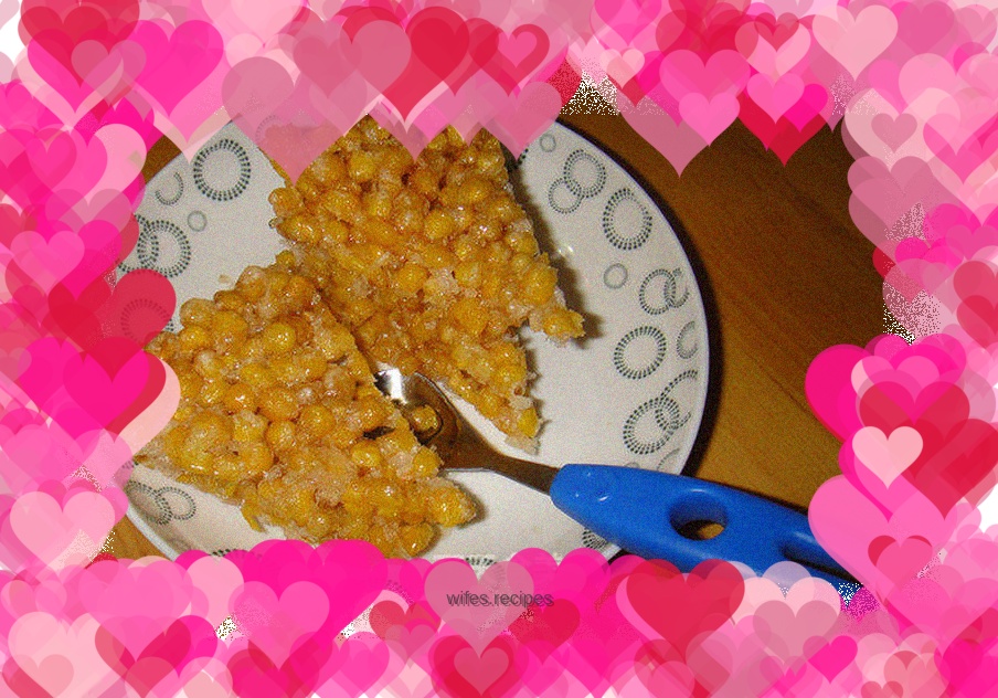 Whole grains are good for health - honey-flavored corn glutinous rice