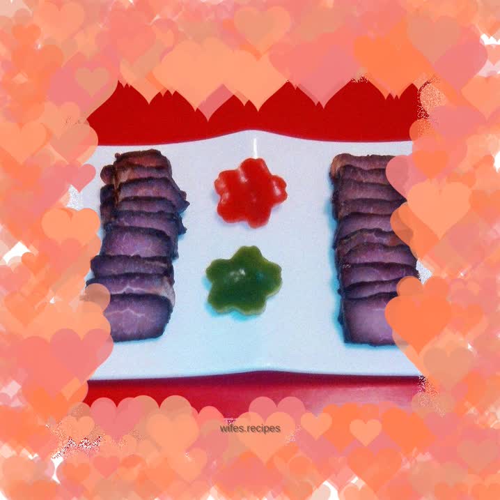 Delicious barbecued pork