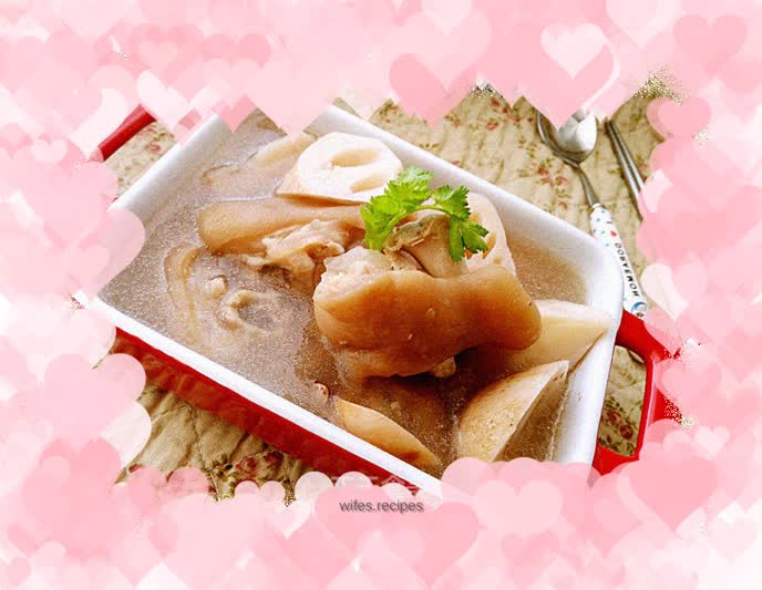 Lotus Root and Pig Trotter Soup