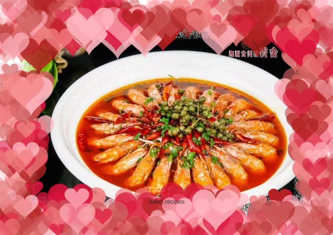 The [Frozen Spicy Shrimp] that I learned to make is also good