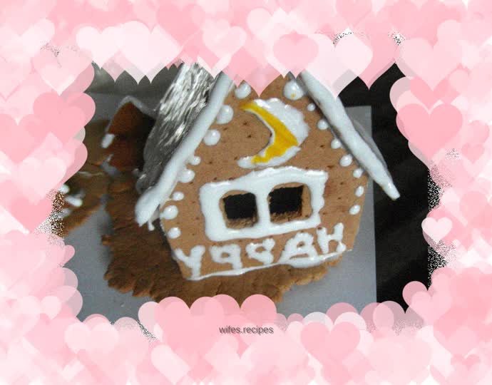 Brown Sugar Cookie Cake House