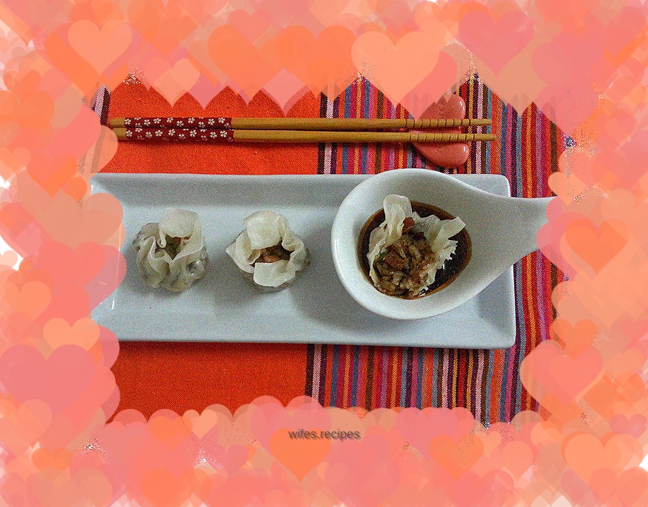 Glutinous rice siomai