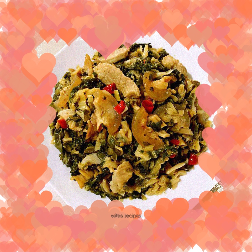 Braised Pork with Dried Plums and Vegetables