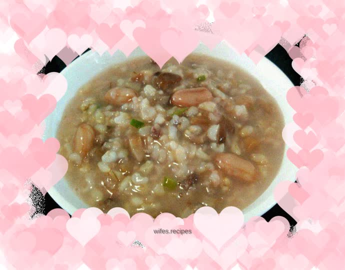 Brown rice health porridge