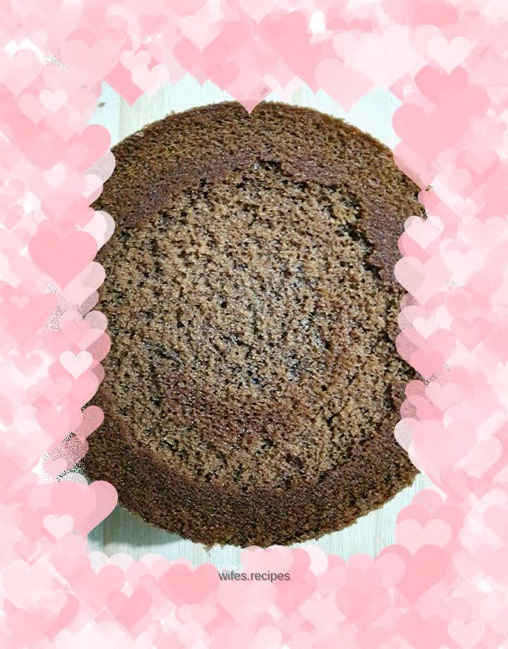 Six-inch chocolate cake