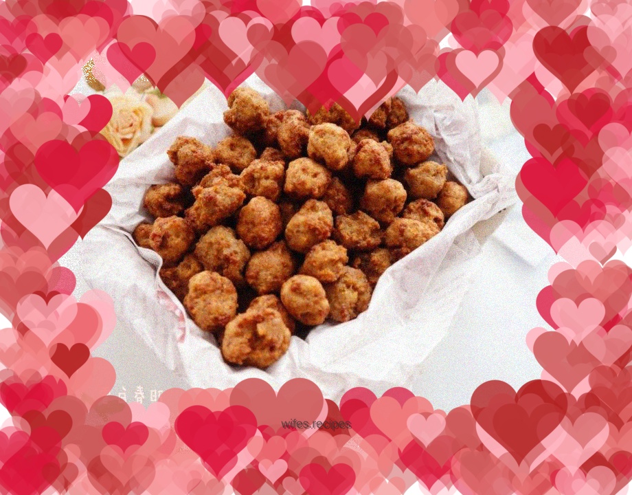 Fried mutton meatballs❤️Crispy on the outside and soft on the inside, the taste of childhood❤️