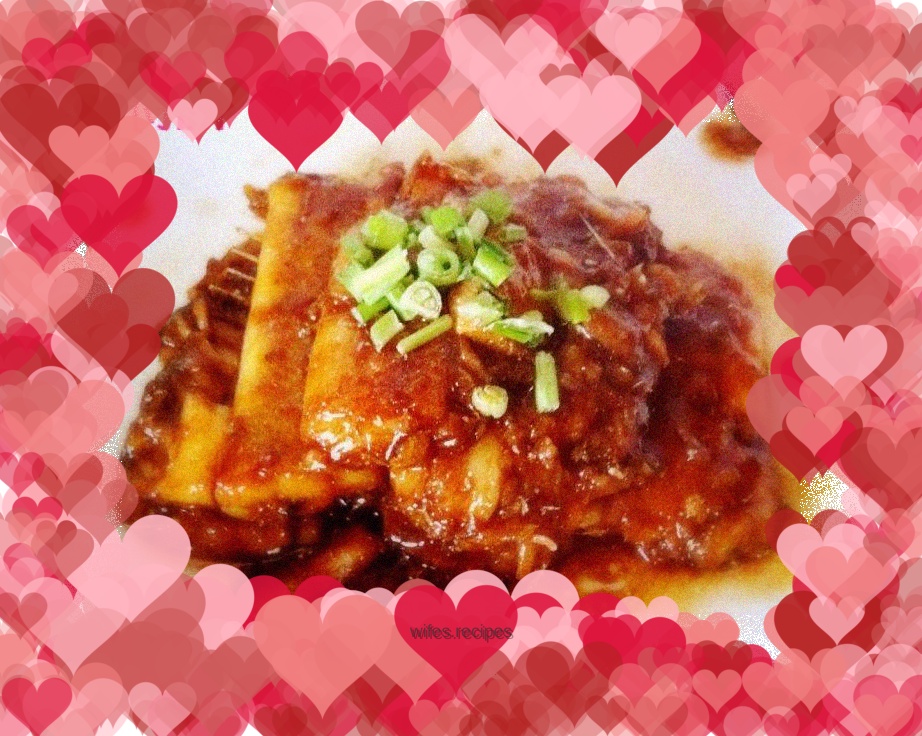 Braised hairtail fish