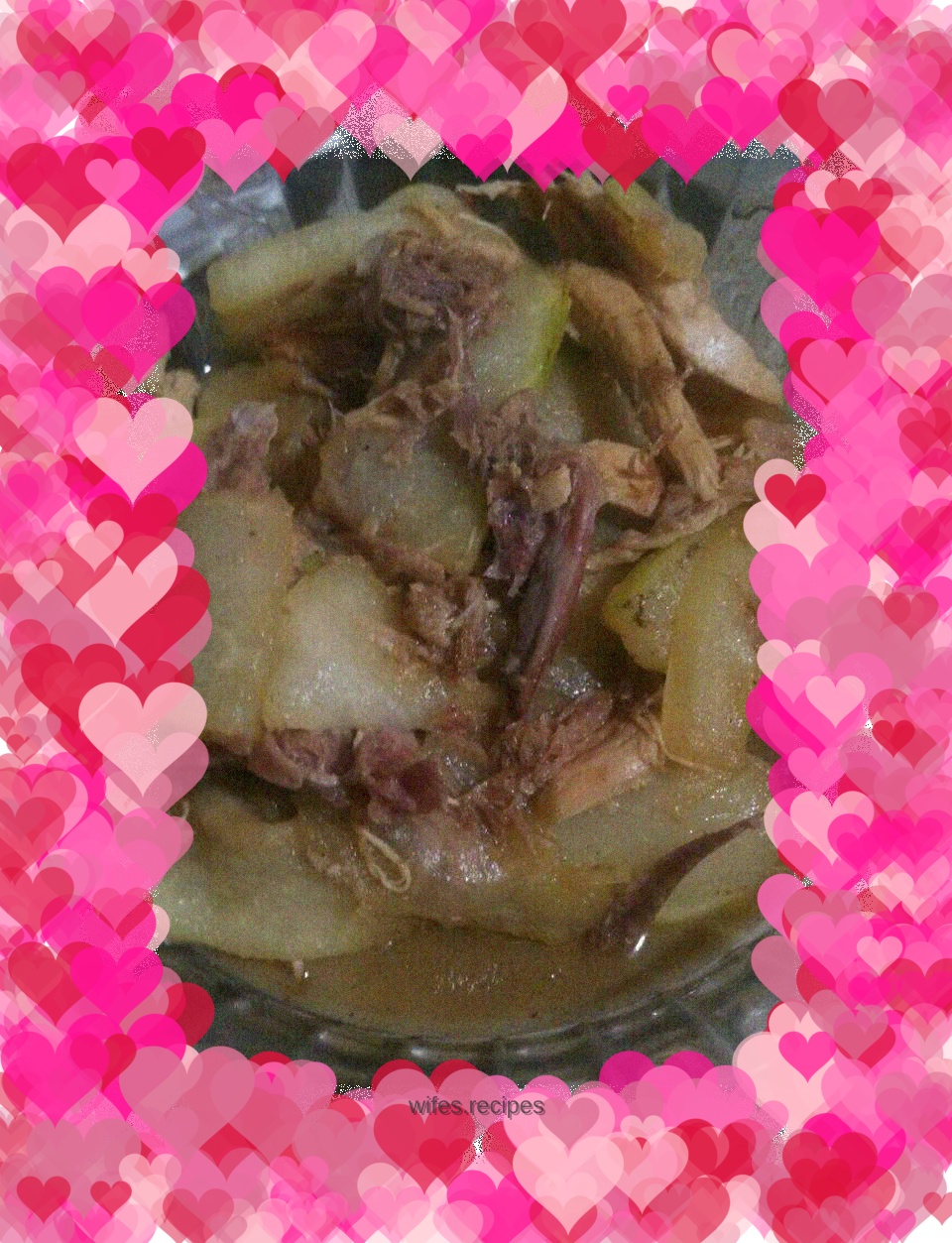 Stir-fried Winter Melon with Braised Chicken