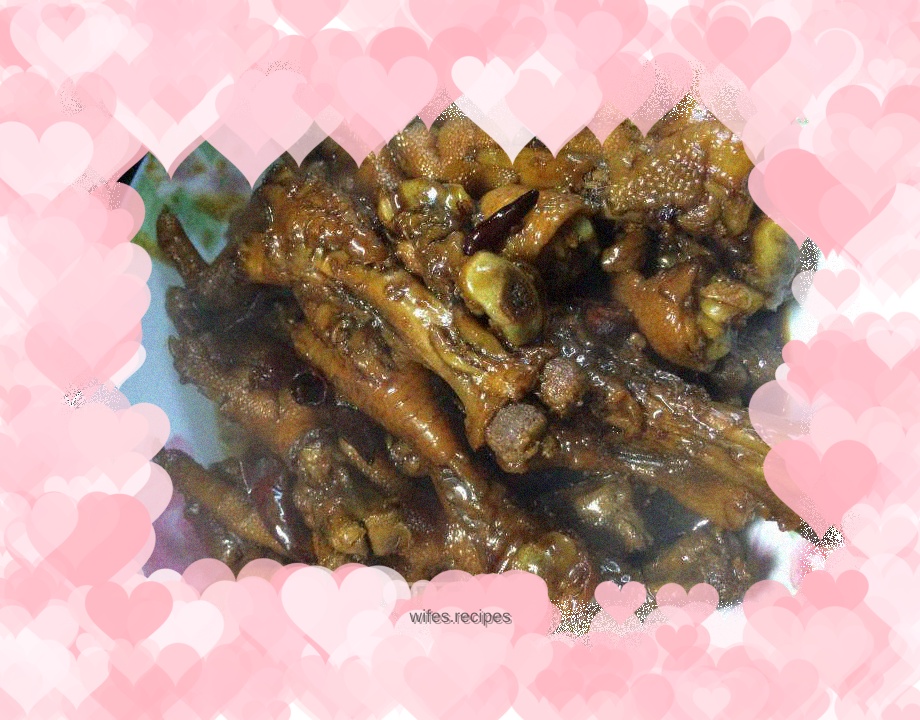Braised chicken feet! Simple version