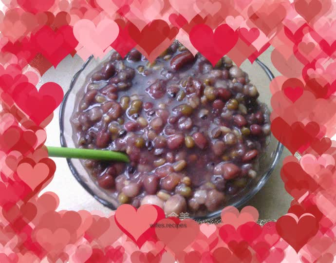 Red bean and eight-treasure porridge