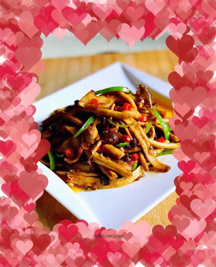 Dry pot tea tree mushroom