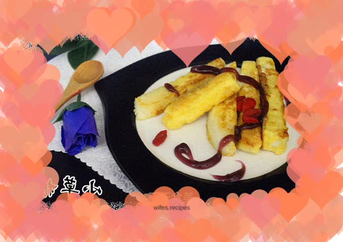 Jam golden steamed buns