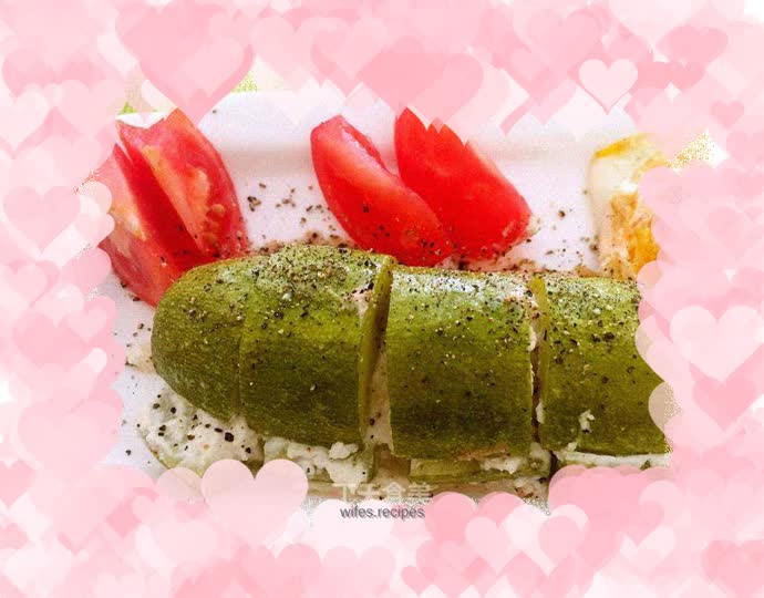 Roasted Zucchini with Feta Cheese