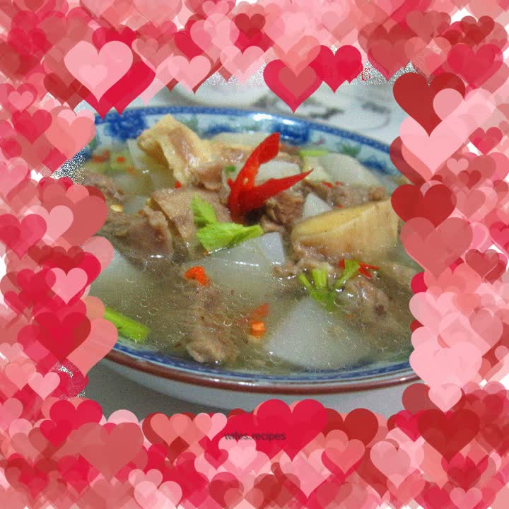 Beef Brisket Stewed with Radish