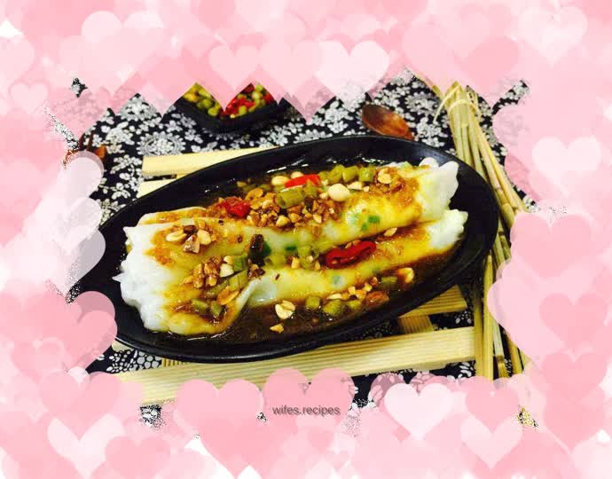 Vegetarian rice rolls