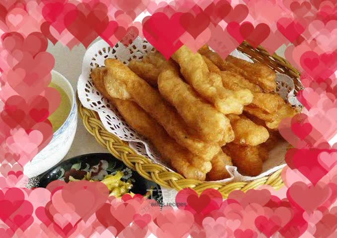 Homemade fried dough sticks, super easy