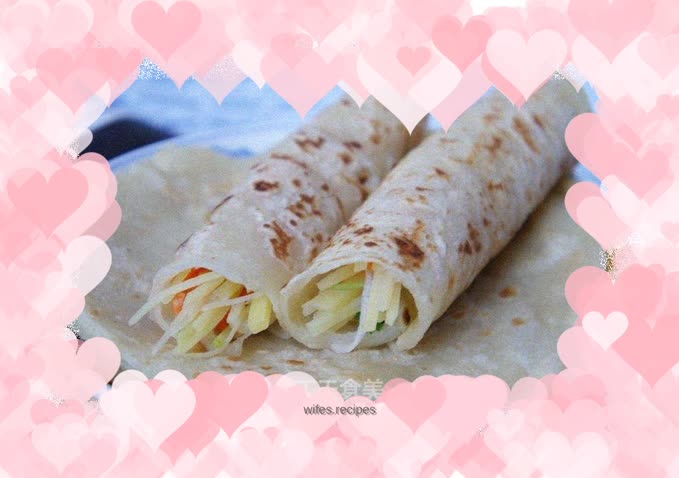 Soup noodle spring cake