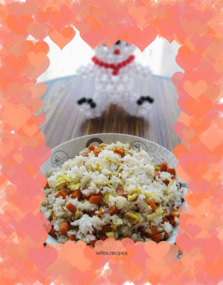 Carrot and Egg Fried Rice