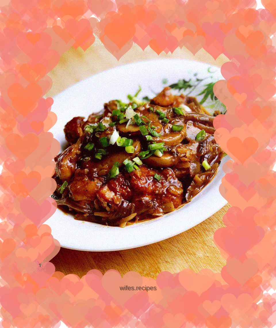 Mushroom Chicken Steak