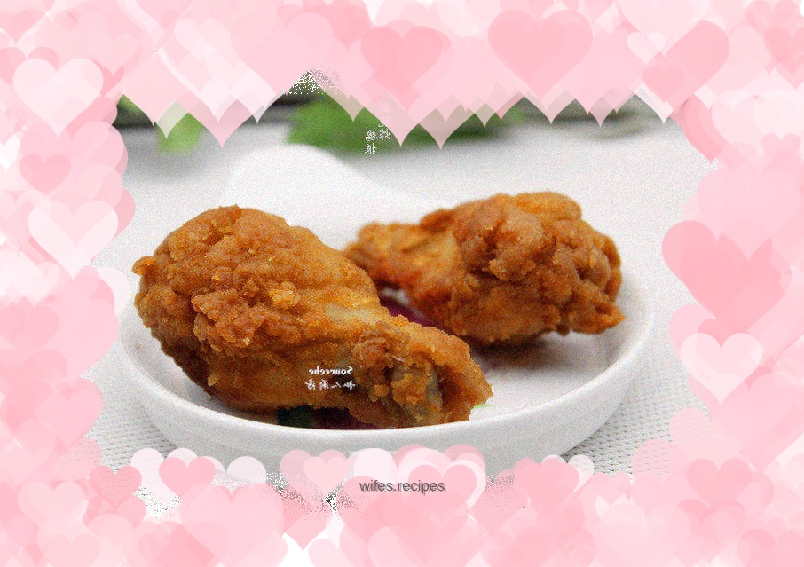 Crispy fried chicken root