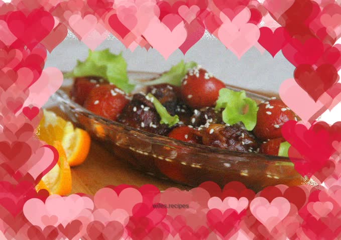 Fruity Sweet and Sour Pork Ribs