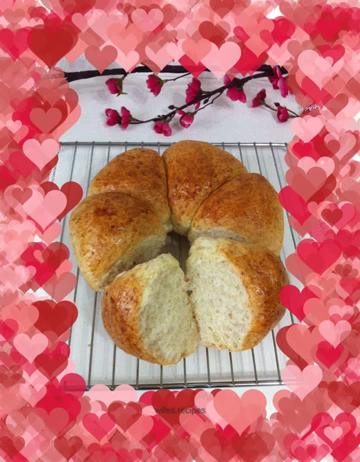 Whole wheat olive oil bread