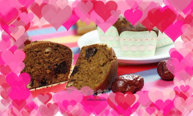 Breakfast snack - red date muffin