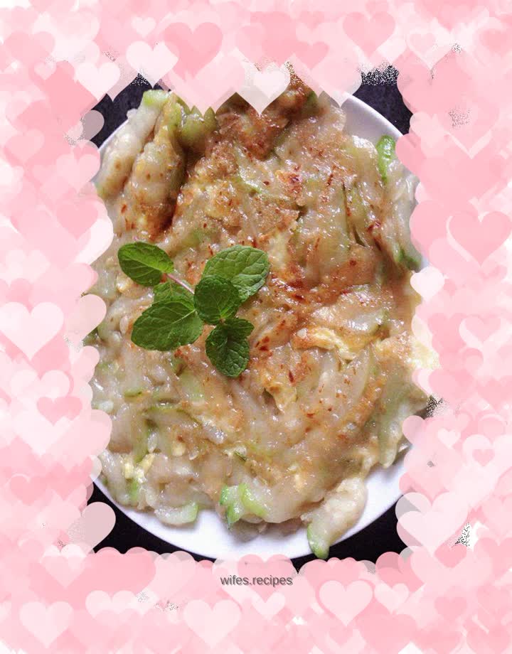 Autumn Melon Vegetable Cake