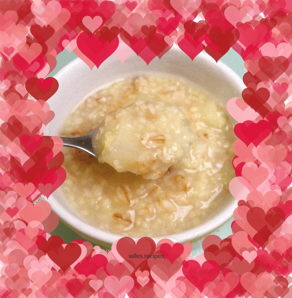 [Apple Oatmeal Millet Porridge] Complementary food for babies aged 8-12 months 9, 10, 11