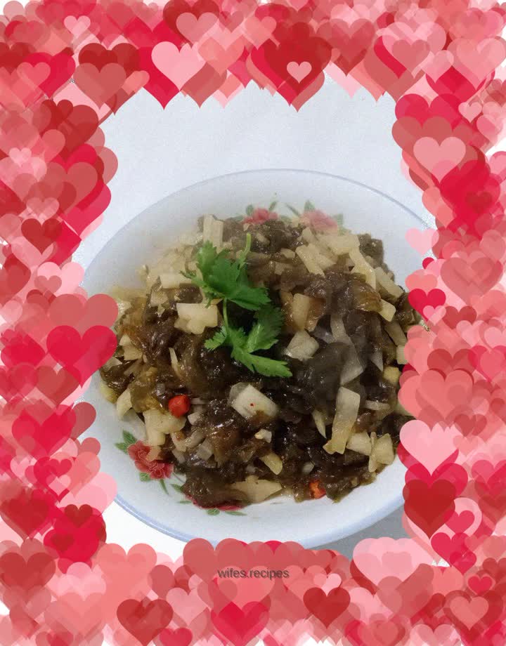 Stir-fried sauerkraut with tripterygium
