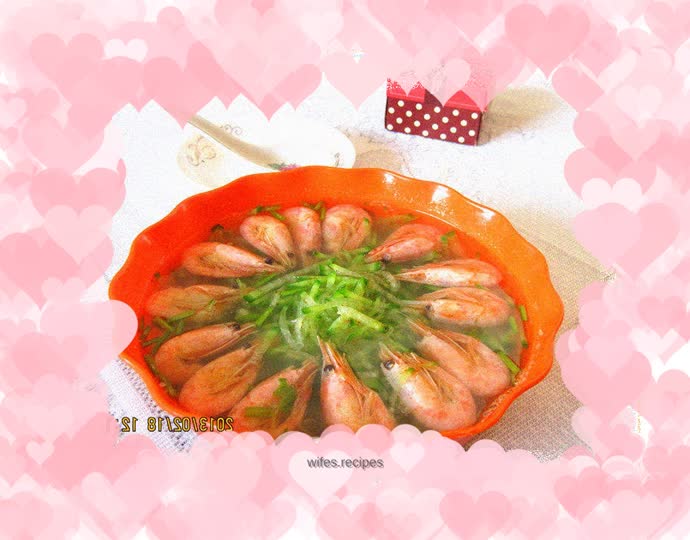 Boiled Shrimp and Shredded Radish Soup