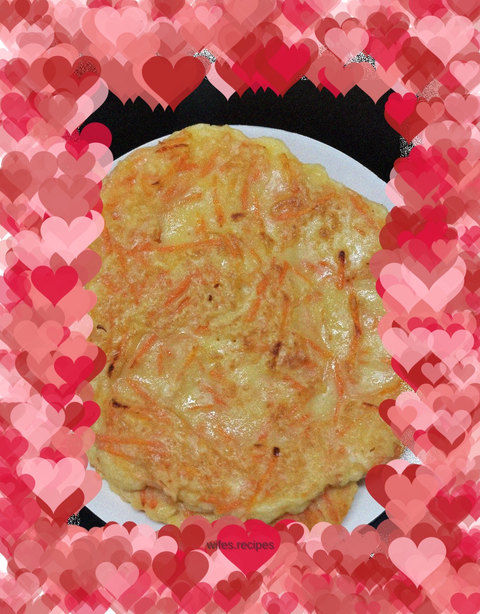 Carrot Egg Pancake