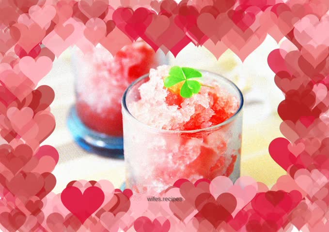 Authentic Italian Watermelon Granita