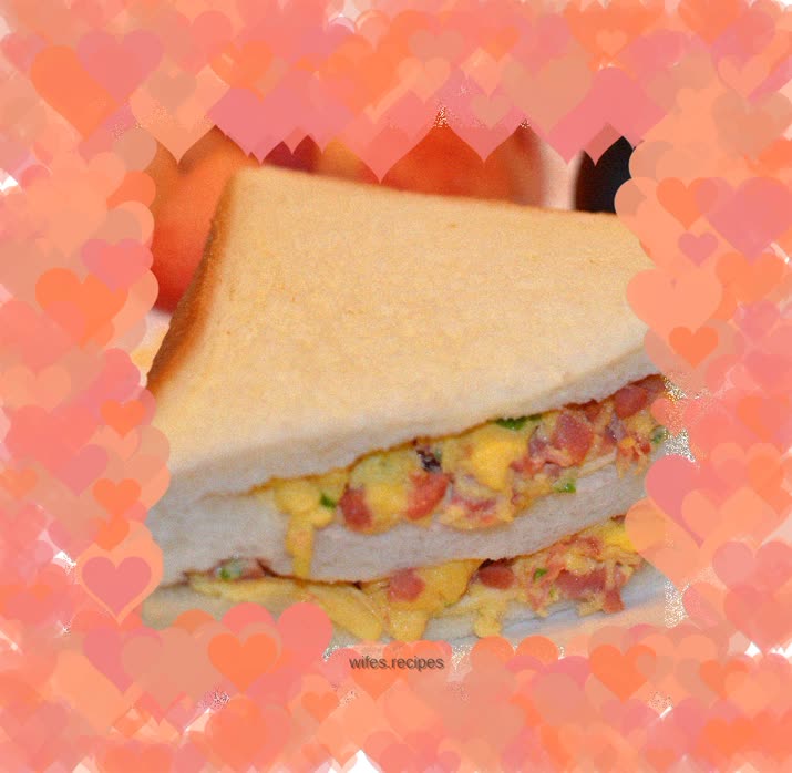 Egg Sausage Sandwich