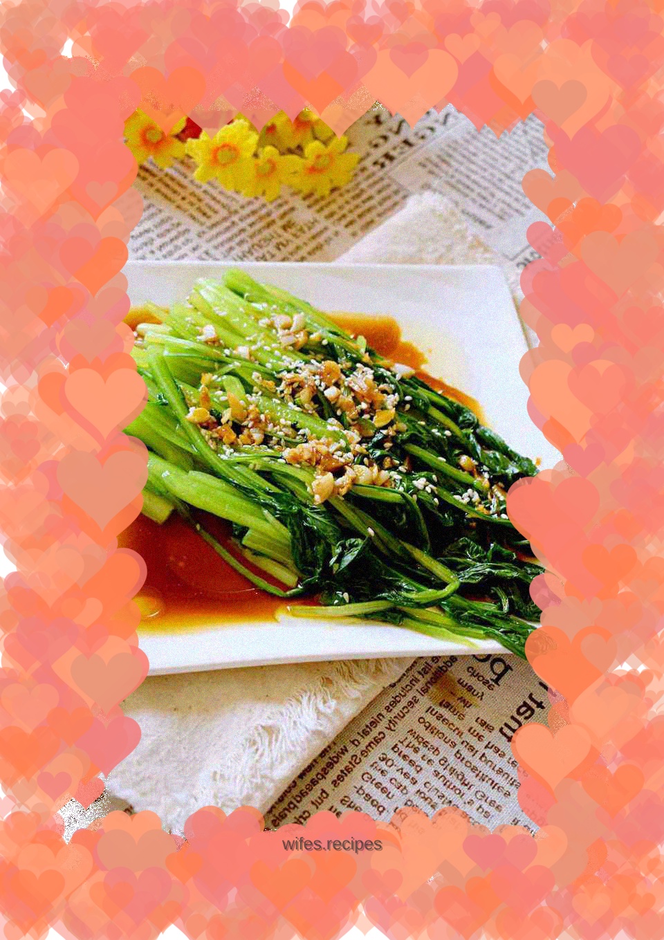 Boiled Choy Sum