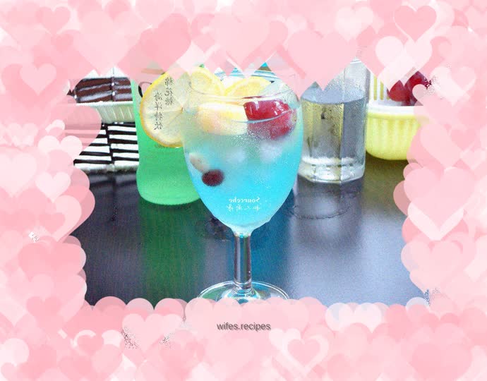 Marshmallow Ocean Special Drink