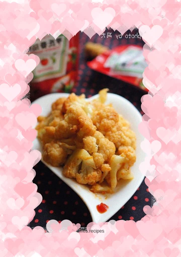 Cauliflower with Tomato Sauce