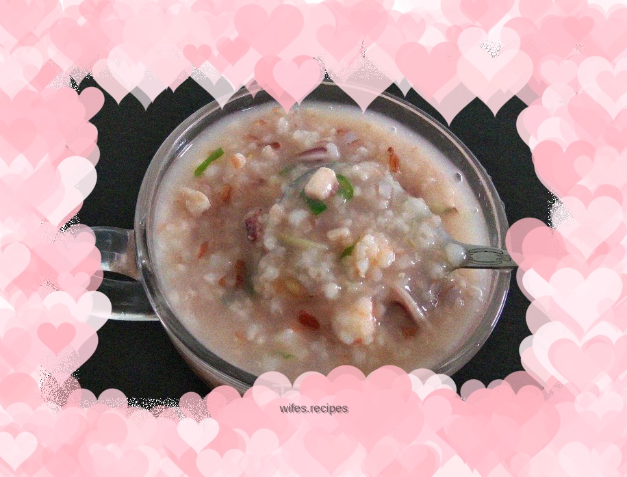 Shrimp and Squid Porridge