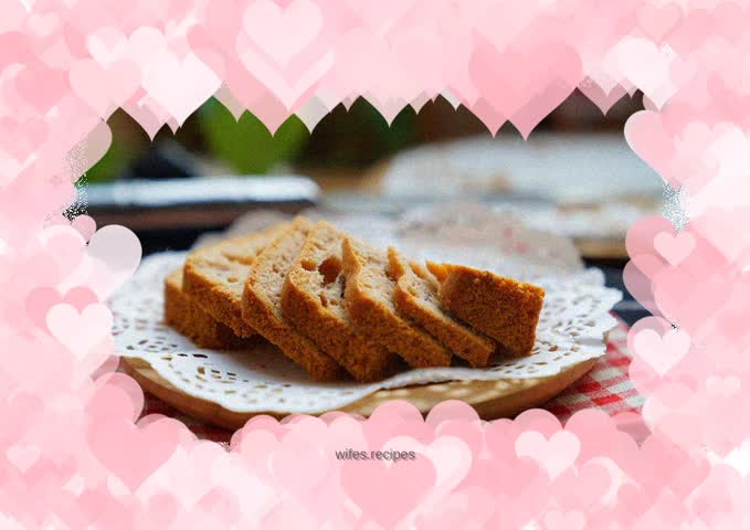 Strawberry flavored brownie