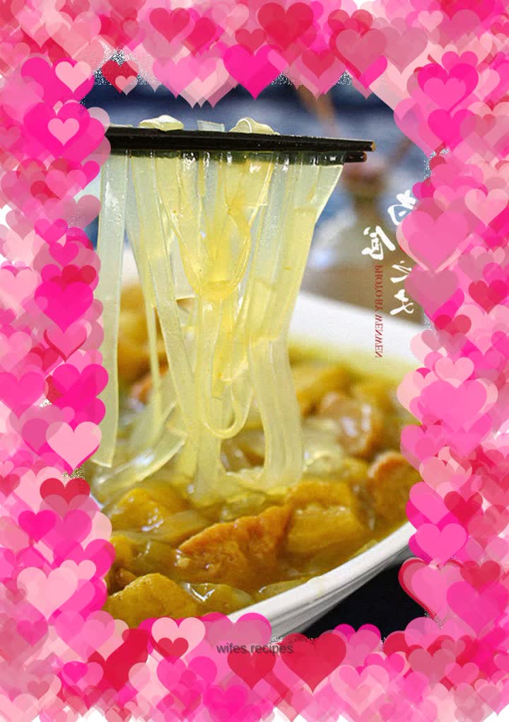 Curry Beef Balls and Tofu Powder Soup