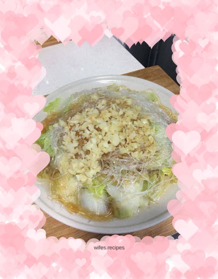 Vermicelli mustard greens