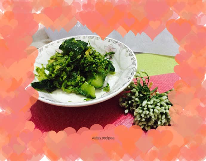 Development of chive flowers