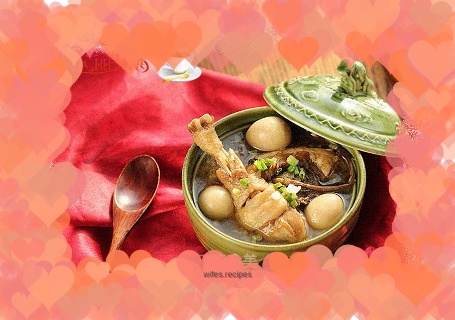 【Hubei】Tea tree mushroom, quail egg and native chicken soup